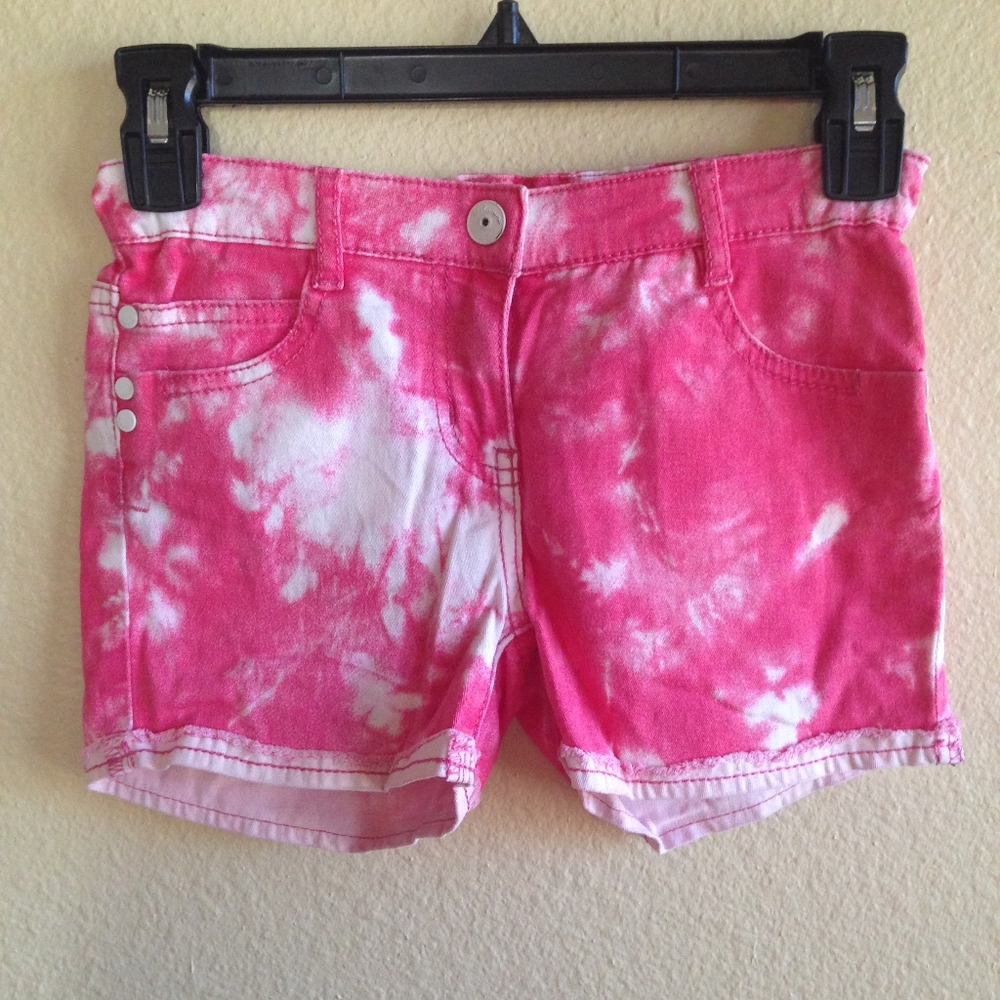 Palomino - Flavorful Hot Pink Tie Dye Shorts